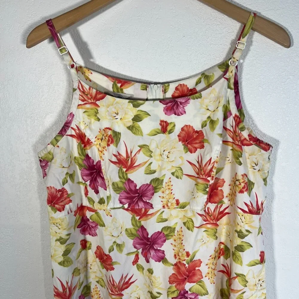 Hilo Hattie hawaiian flowered dress size L‎ large